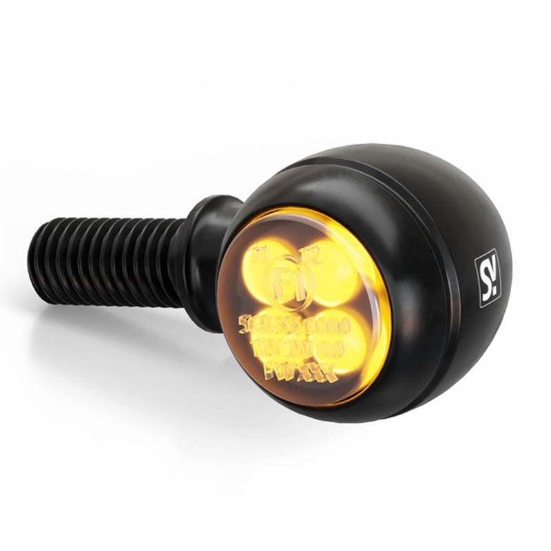 Highsider Smart Circula-S LED 3in1 Musta moottoripyörän vilkut