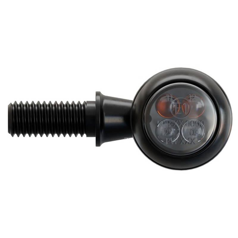 Highsider Smart Circula-S LED 3in1 Musta moottoripyörän vilkut