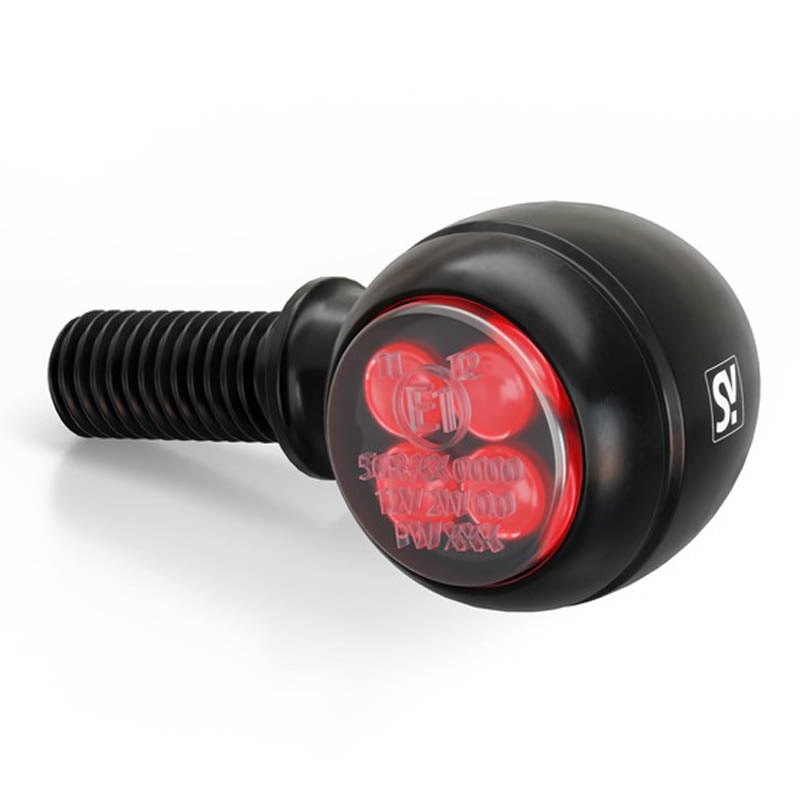Highsider Smart Circula-S LED 3in1 Musta moottoripyörän vilkut