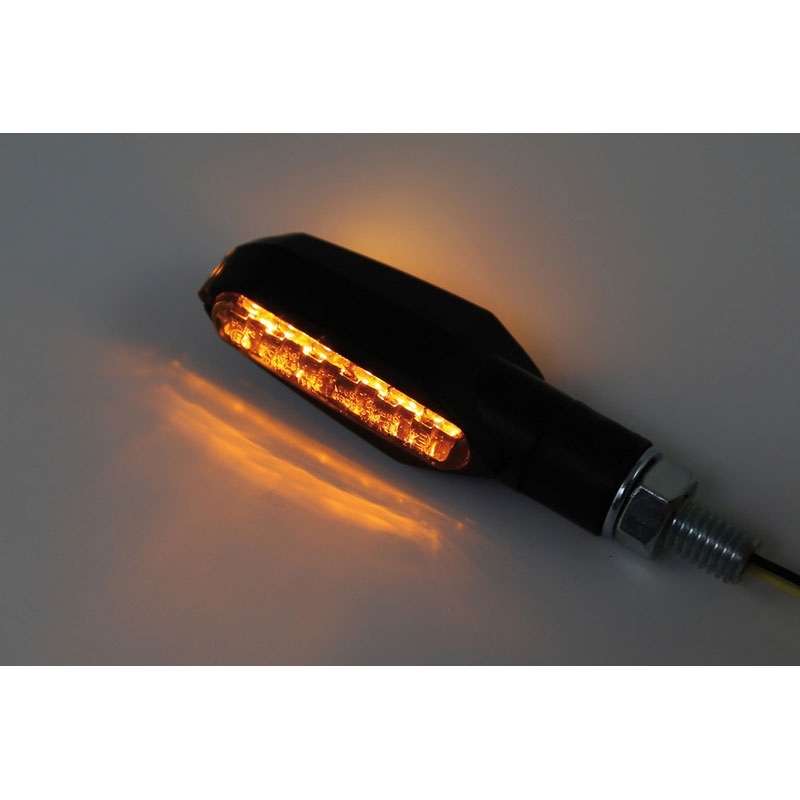 Highsider Smart Multiface LED moottoripyörän vilkut musta