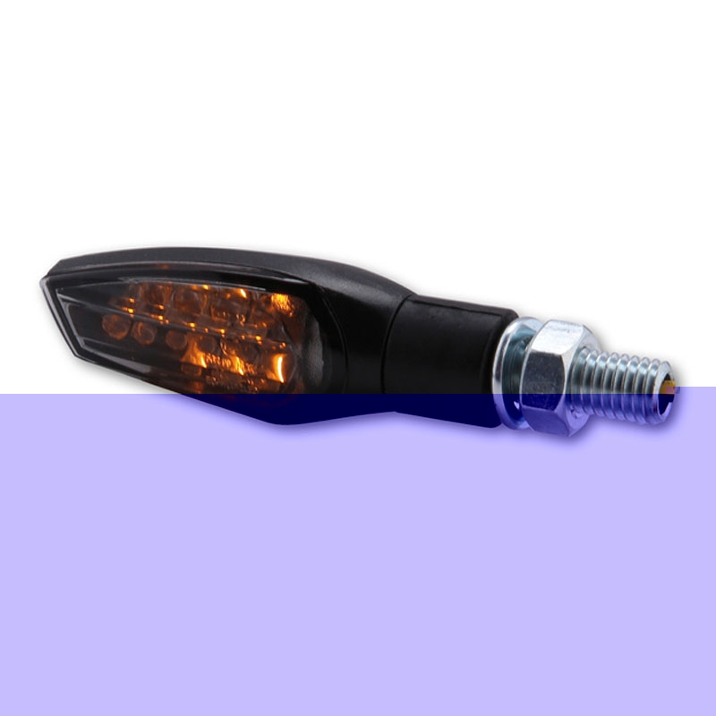 Highsider Smart Nova LED moottoripyörän vilkut musta