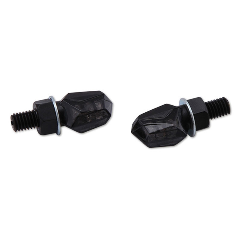 Highsider Smart Tiny LED Musta moottoripyörän vilkut