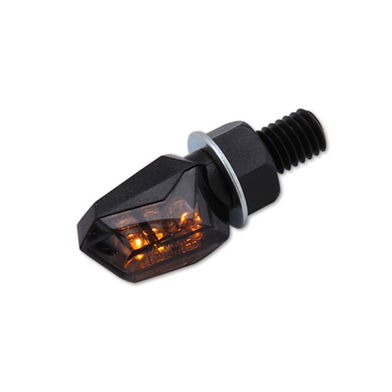 Highsider Smart Tiny LED Musta moottoripyörän vilkut