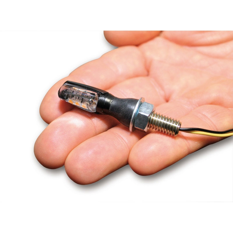 Highsider Smart SPARK LED Musta moottoripyörän vilkut