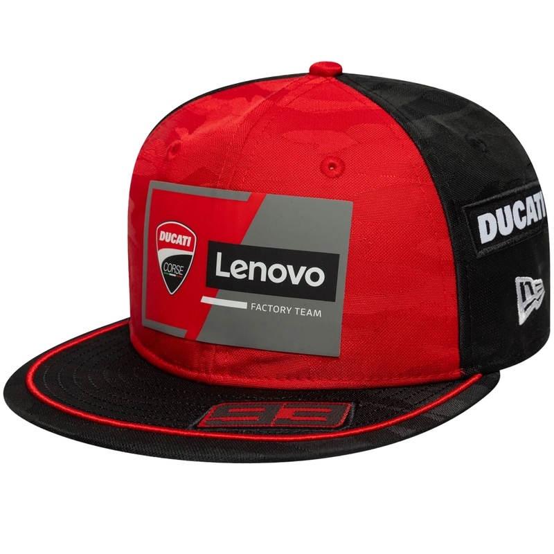 REP MM 9FIFTY RC FLAT VISOR DUCATI lippis musta