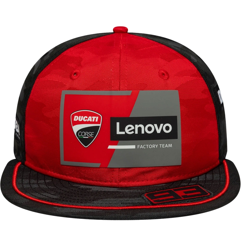REP MM 9FIFTY RC FLAT VISOR DUCATI lippis musta