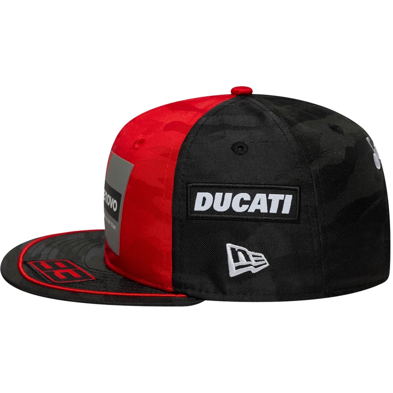 REP MM 9FIFTY RC FLAT VISOR DUCATI lippis musta
