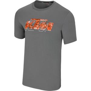 KTM Logo Tee harmaa