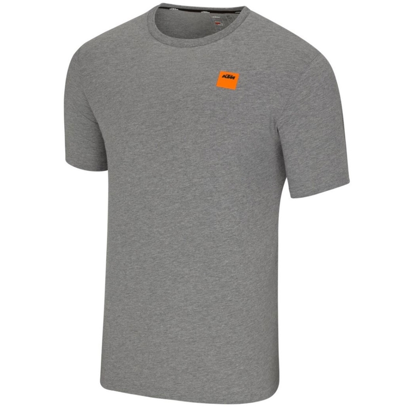 T-paita KTM Pure Tee tummanharmaa melange tummansininen