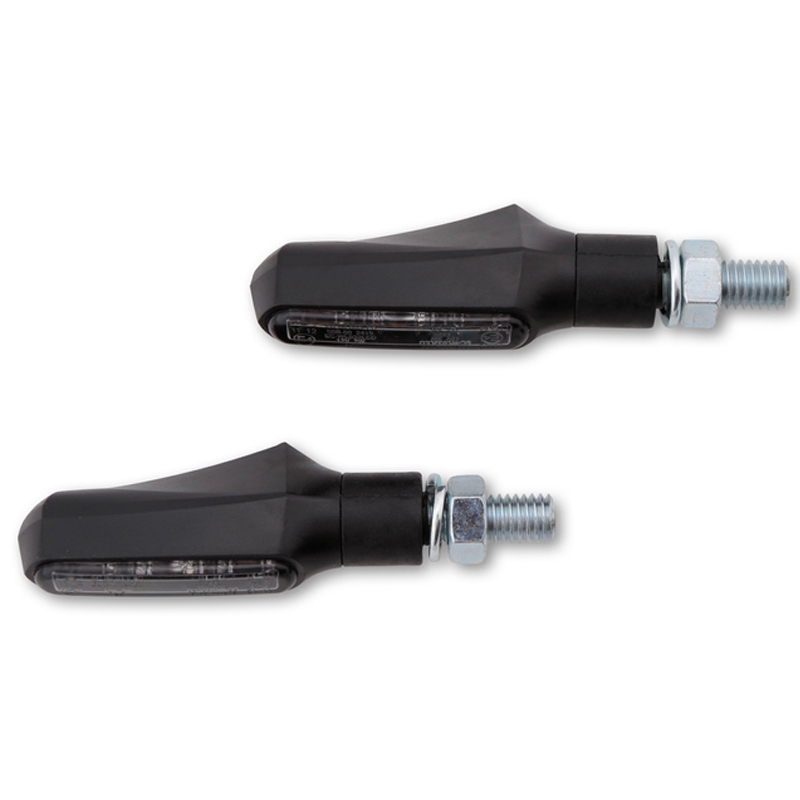 Highsider Smart Shorty Fin 2in1 Musta Moottoripyörän vilkut