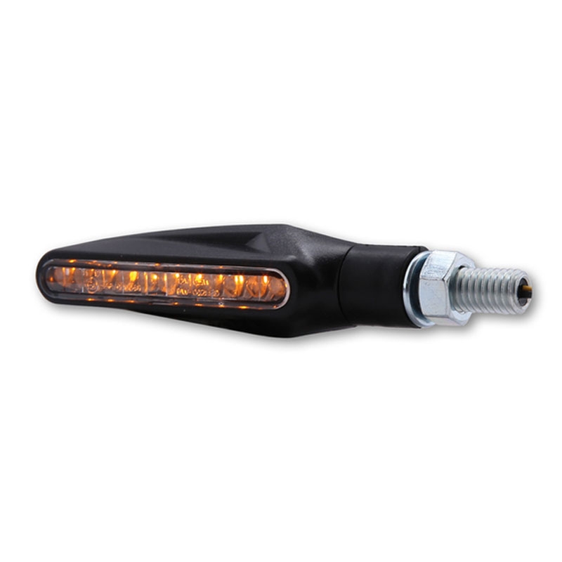 Highsider Smart Stix LED Musta moottoripyörän vilkut