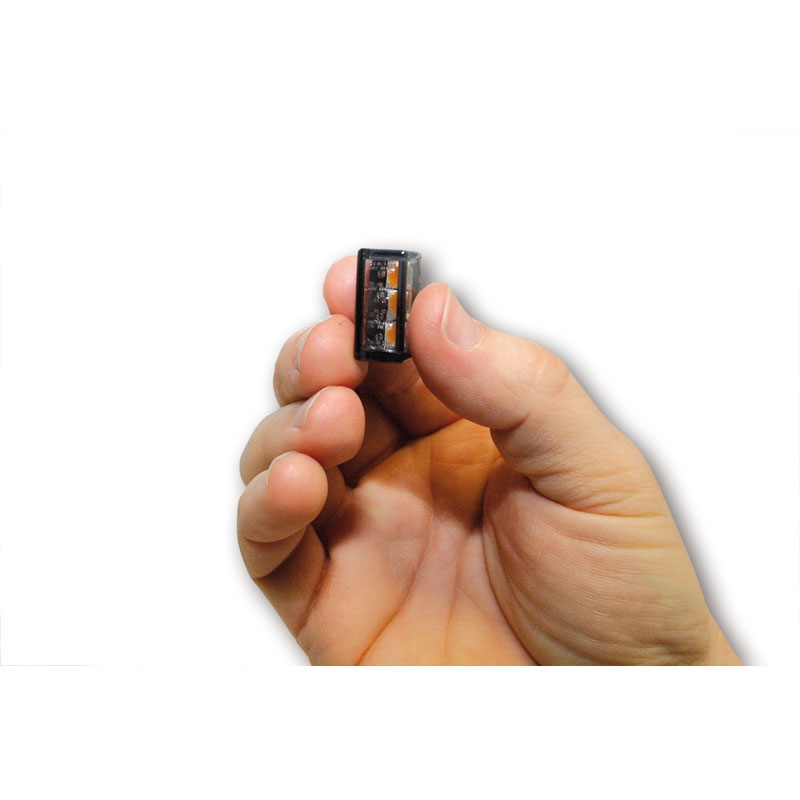 Highsider Smart Cube-V Musta LED moottoripyörän vilkut
