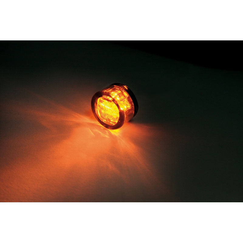 Highsider Smart Micro Pin Musta LED moottoripyörän vilkut