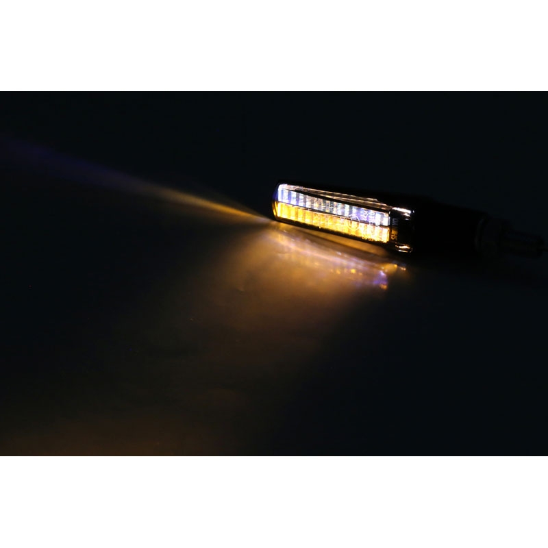 Highsider Smart Fineline LED 2in1 moottoripyörän vilkut musta