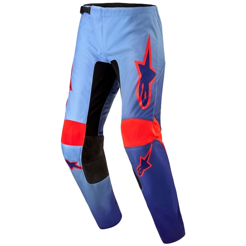 Alpinestars Fluid Lucent Motocross-housut Sininen-Valonsininen-Oranssi