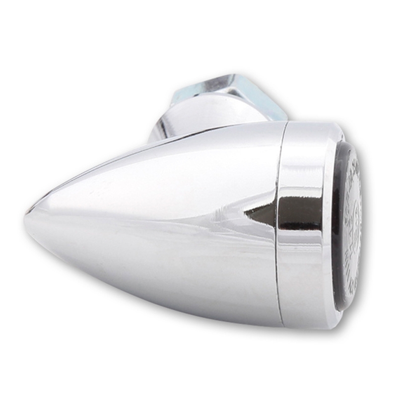 Highsider Smart Sixteen Bullet LED-moottoripyörän kromatut vilkut
