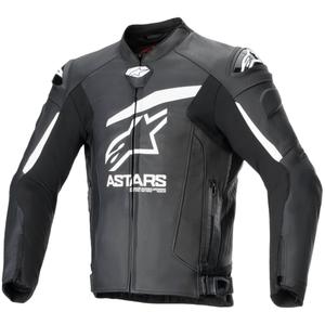 Alpinestars GP plus R 4 Airflow mustavalkoinen nahkainen moottoripyörätakki