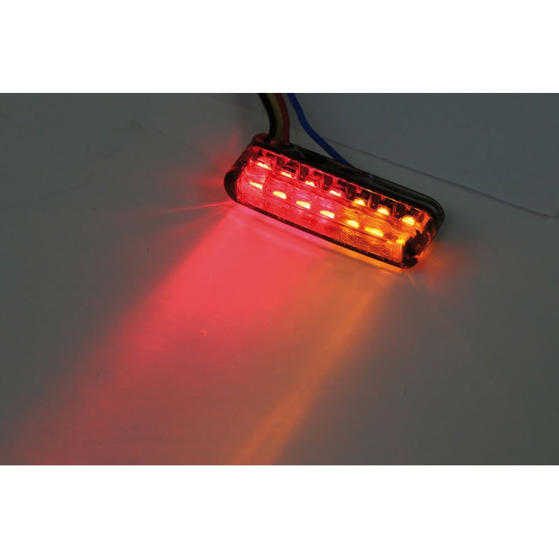 Highsider Smart Shorty LED 3in1 Musta Moottoripyörän vilkut