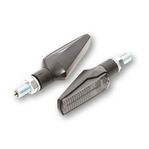 Highsider Smart Fineline LED 3in1 Musta Moottoripyörän vilkut