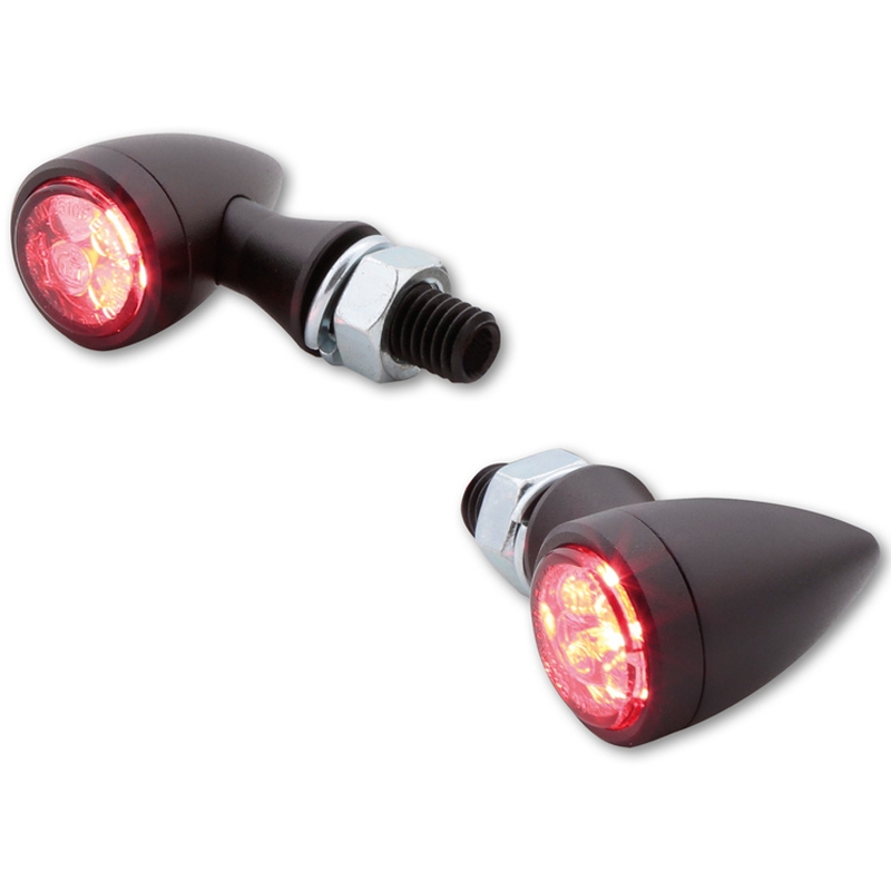 Highsider Smart Sixteen Bullet LED 3in1 savunharmaa moottoripyörän vilkut