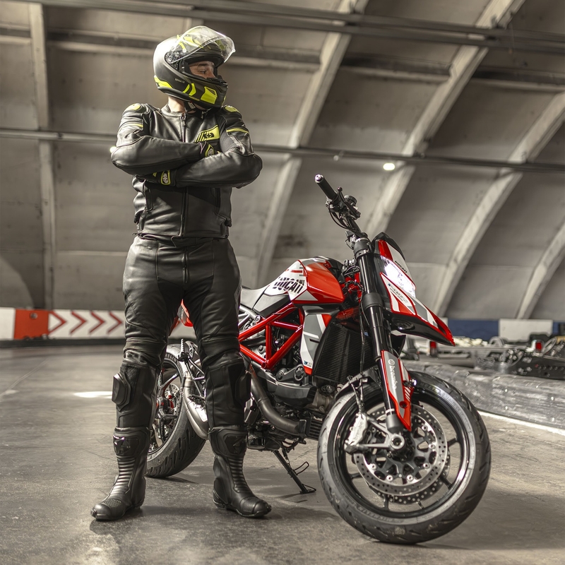 Oxford Cypher 1.0 D2D Musta Moottoripyöräilykengät