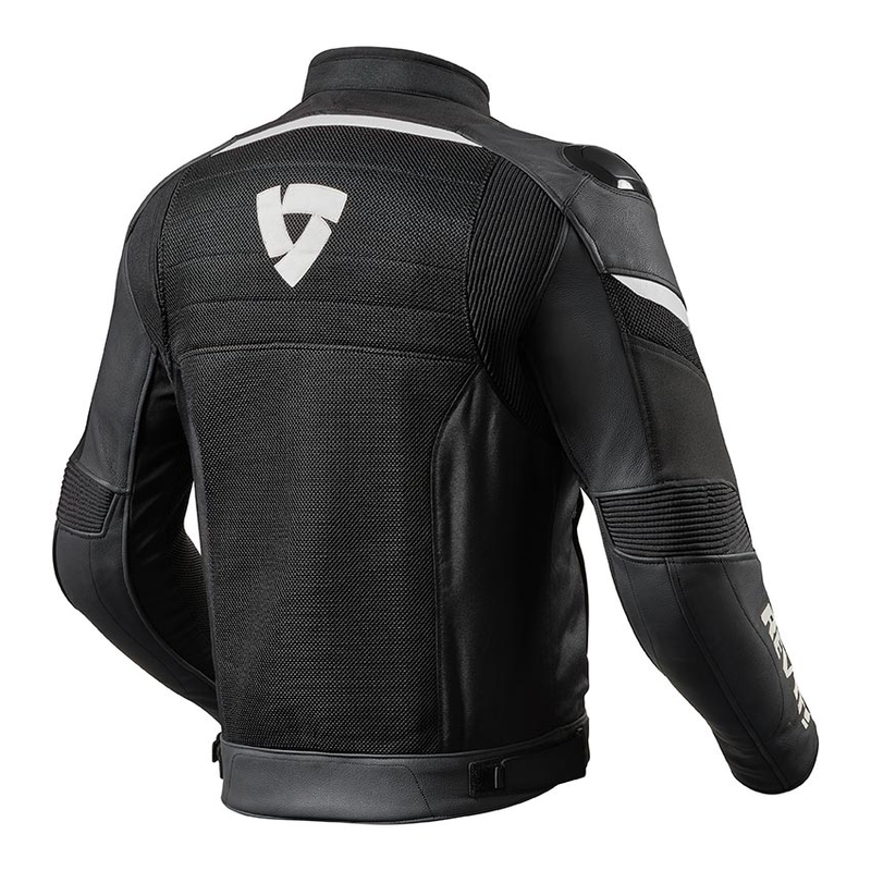 Bunda na motorku Revit Mantis černo-bílá výprodej