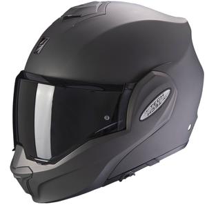 Taitettava moottoripyöräilykypärä Scorpion EXO-TECH EVO Solid matta antrasiitti