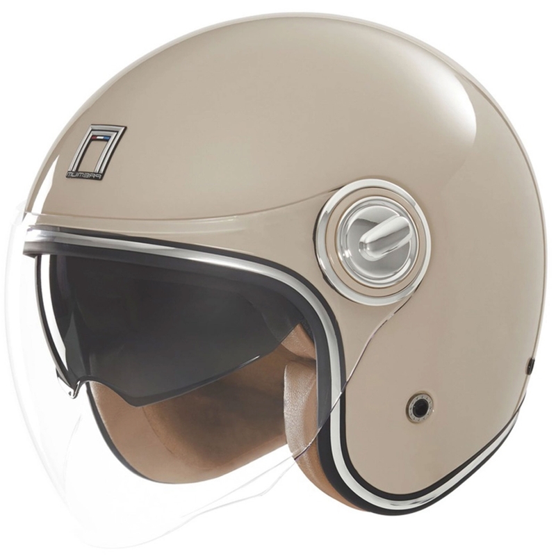 Avoin moottoripyöräilykypärä NOX PREMIUM Heritage beige