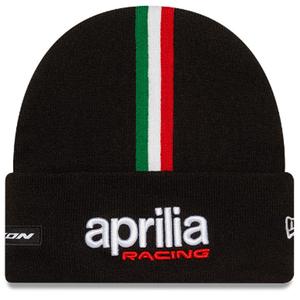 Team Wide Cuff Beanie Aprilia musta