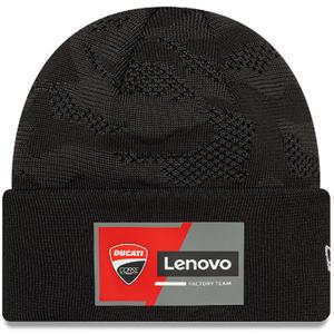 Team Wide Cuff Knit Ducati Cap musta