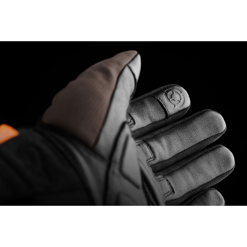 Furygan Jet All Season D3O® Evo Ruskeat moottoripyöräilykäsineet