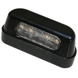 LED rekisterikilven valaistus Highsider Smart Plate Musta