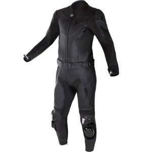 RSA Imola 2.1 Musta nahkainen moottoripyöräilyhaalari