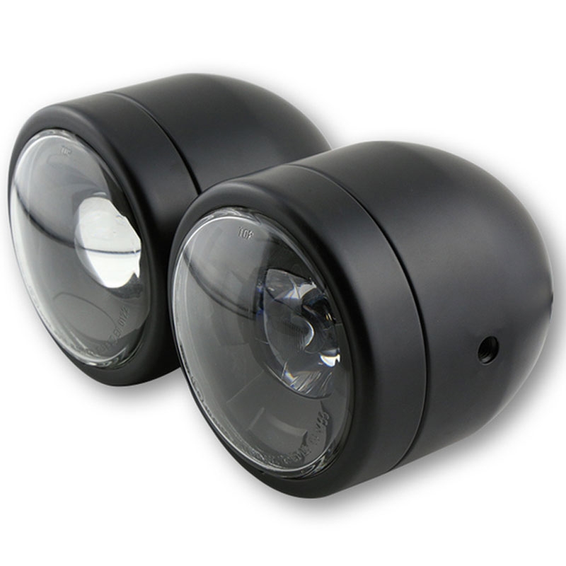 Highsider Smart Twin LED musta päävalo