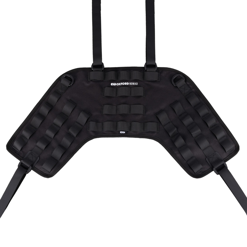 Oxford Nomad matkustajan istuimen matkatavaroiden kiinnitysjärjestelmä musta