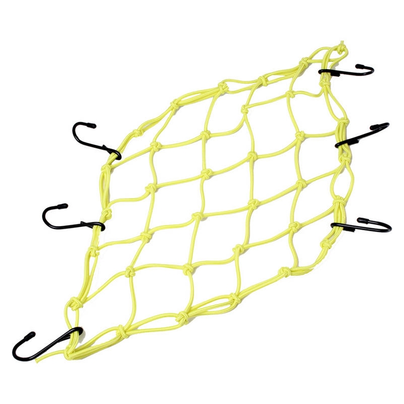 Moottoripyöräverkko - Hämähäkki - fluo keltainen