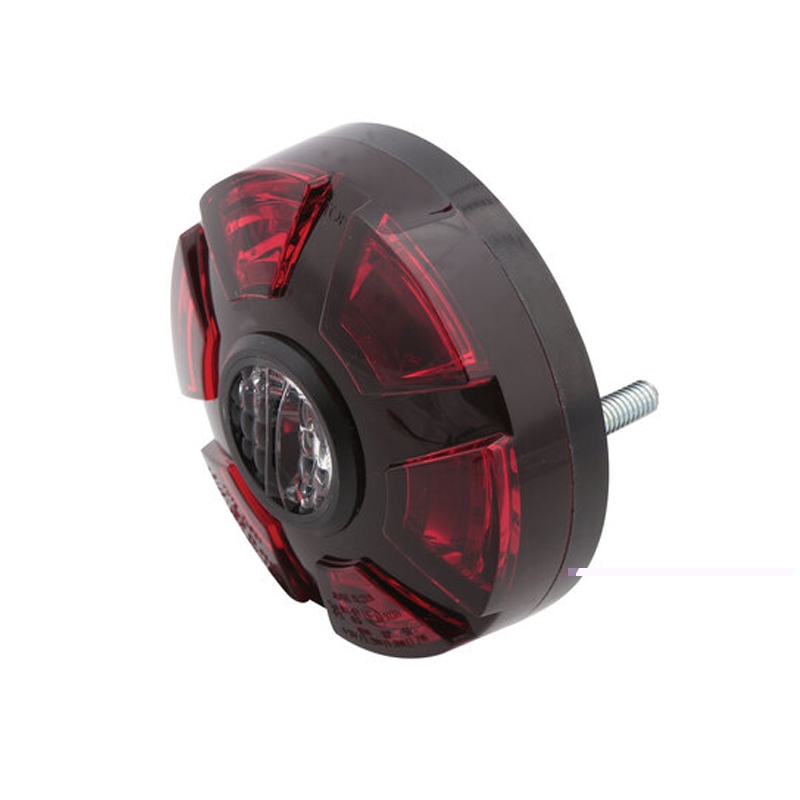 Takavalo mönkijälle Highsider Smart ATV LED 3in1 punainen-musta