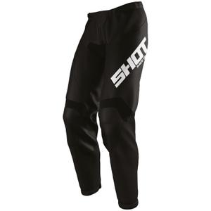 Motocross housut Shot Draw Full Musta