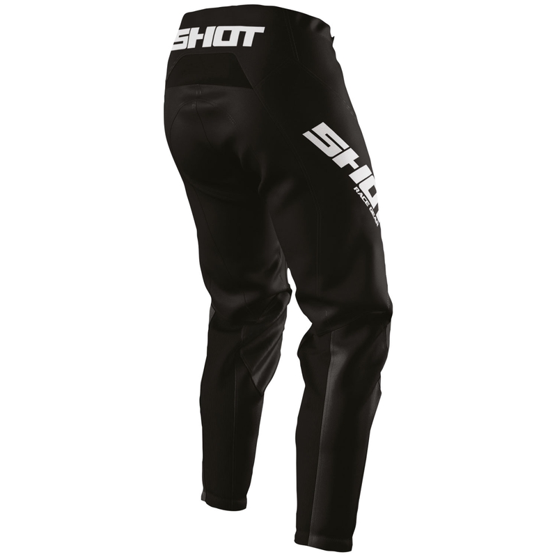 Motocross housut Shot Draw Full Musta