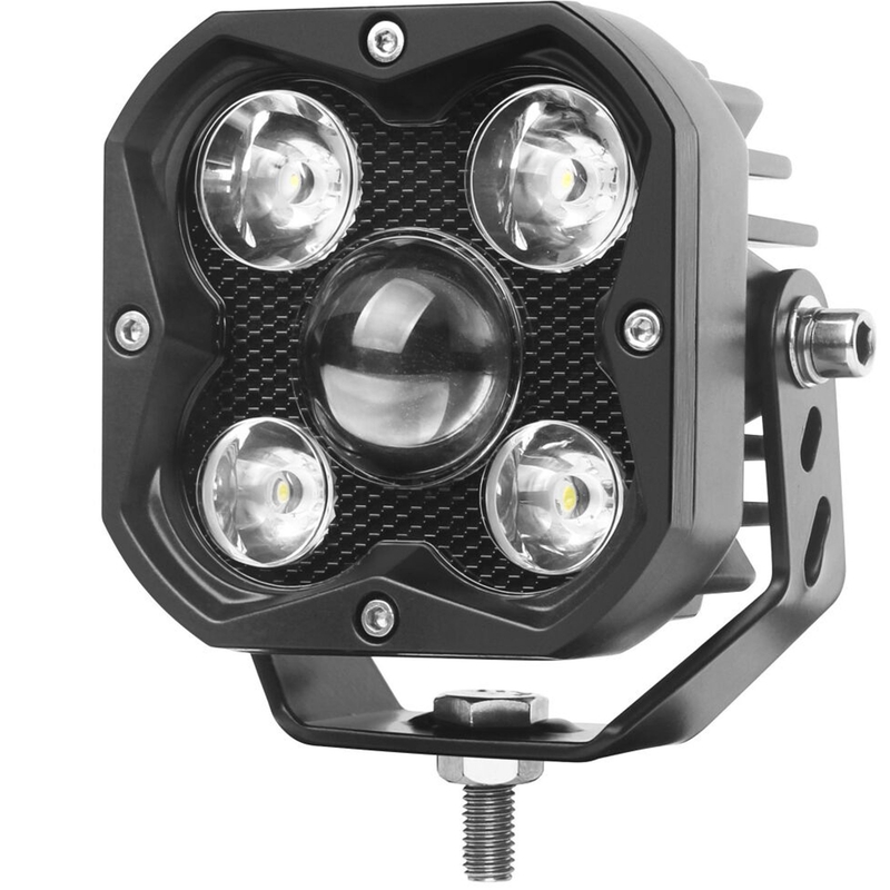 SHARK LED-ajovalo laser-LEDillä 3,2" 40 W musta