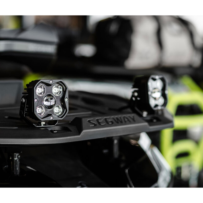 SHARK LED-ajovalo laser-LEDillä 3,2" 40 W musta