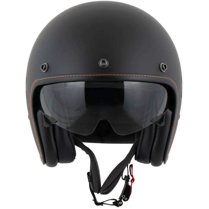 Avoin kypärä SCORPION BELFAST EVO Kiinteä musta mattamusta