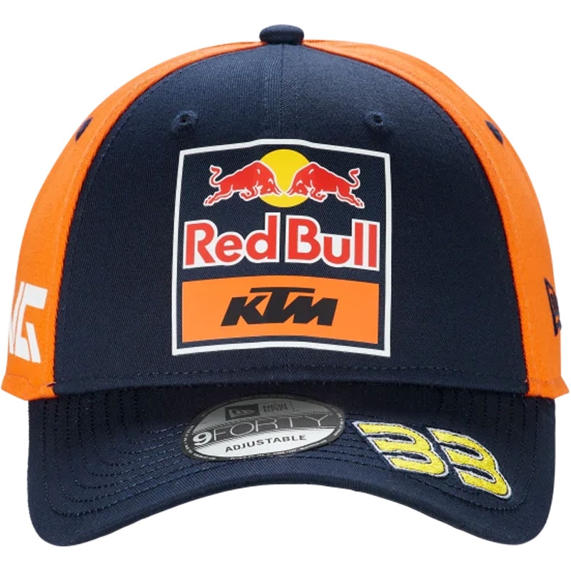 Tiimilakki KTM Red Bull Racing - Brad Binder tummansininen-oranssi