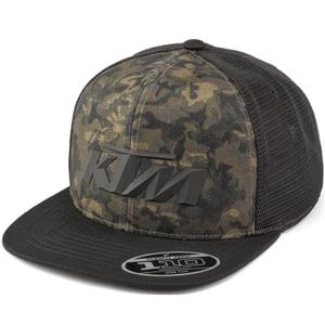KTM Camo Trucker lippis musta-camo vihreä