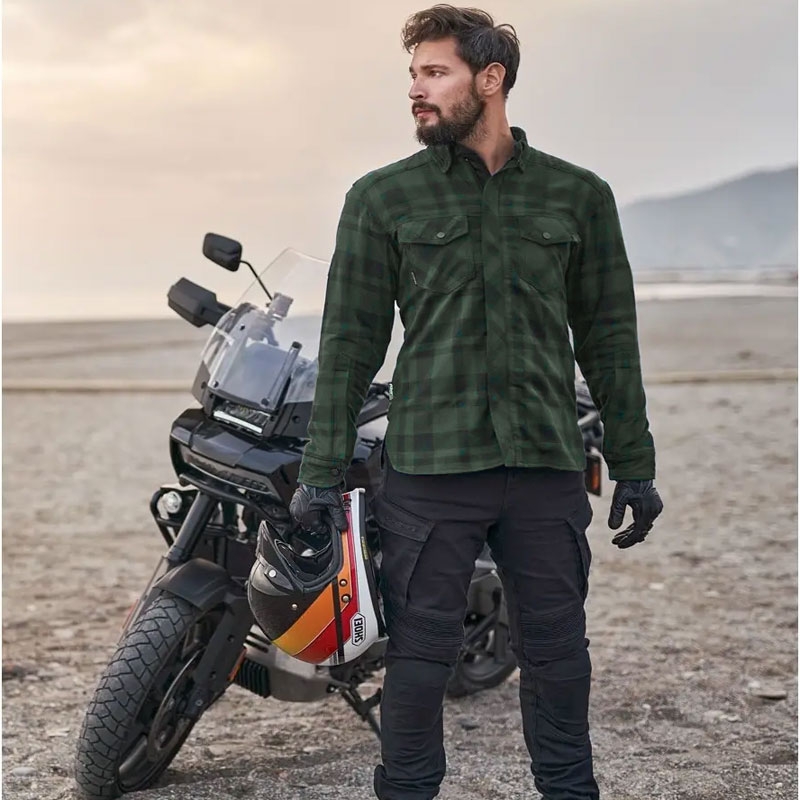 Shima Renegade 2 moottoripyöräpaita vihreä