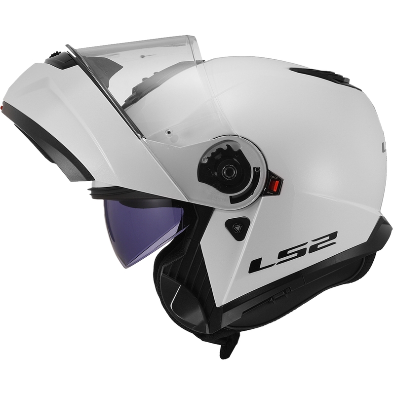 Kypärä LS2 FF908 Strobe II valkoinen kiiltävä valkoinen kiiltävä