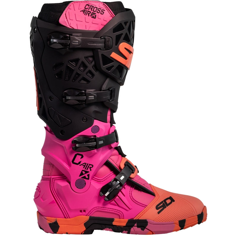 SiDi Crossair X Messy koralli moottoripyöräsaappaat