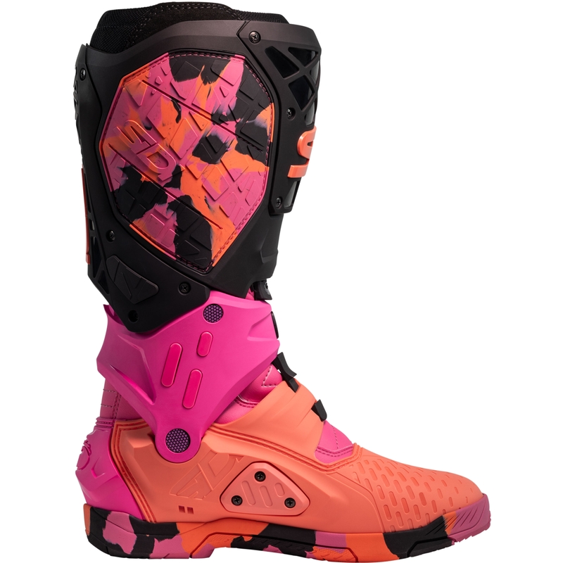 SiDi Crossair X Messy koralli moottoripyöräsaappaat