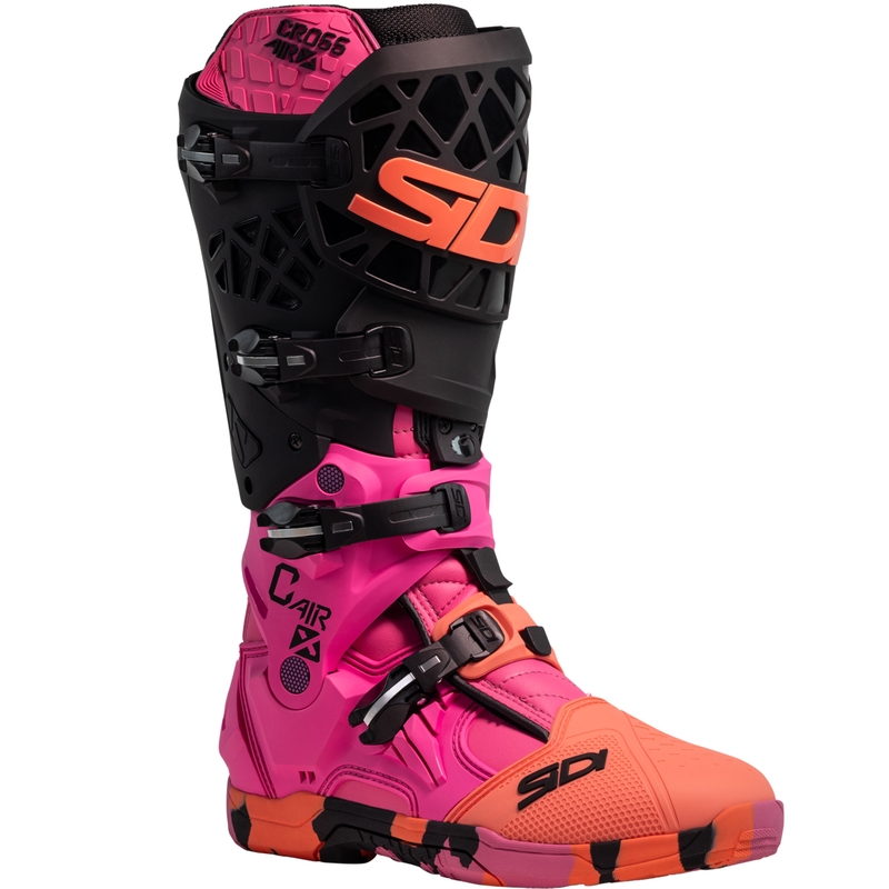 SiDi Crossair X Messy koralli moottoripyöräsaappaat