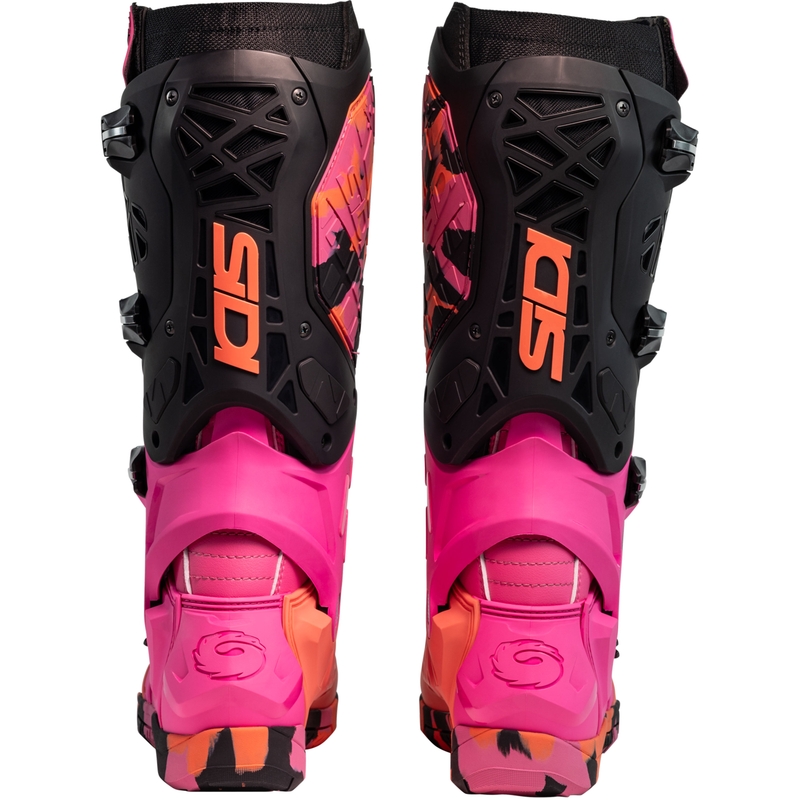 SiDi Crossair X Messy koralli moottoripyöräsaappaat